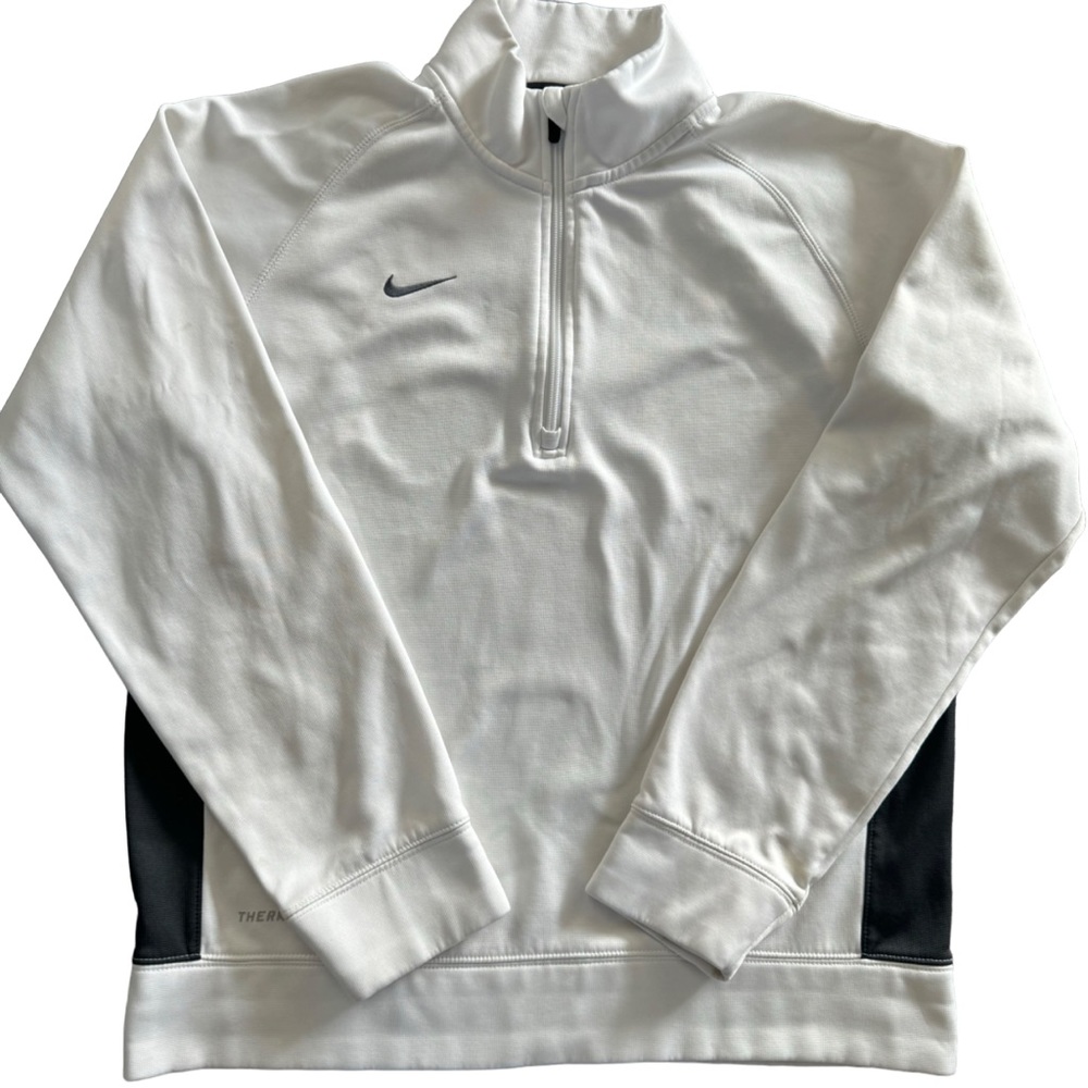 Nike Therma Fit Sweatshirt 1/4 Zip with Black Swoosh